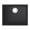 Total Black, variant on Transolid ZTSB2218-1T Zero 22in x 18in silQ Granite Integral/Dual Mount Single Bowl Kitchen Sink with 0 Holes in Total White