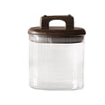 thumbnail image 2 of Tarro de almacenamiento de vidrio sellado transparente organizador decorativo botes de cocina con 700ml, 2 of 6