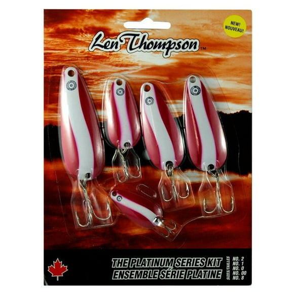 Len Thompson 5-Piece Required Lure Kit - Platinum Series, More modern and more premium paint patterns