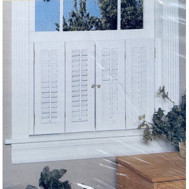 Colonial Shutter Set, Faux Wood, White, 23”W x 32”L, 199127 ~ 766686413038