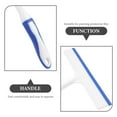 thumbnail image 3 of IDEANATEGRATE 2Set T-Shaped Car Window Squeegees for Windshield and Mirror Cleaning 9.4X8.9X0.4In PP Silicone White, 3 of 8