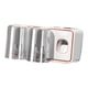 thumbnail image 3 of Soporte Colgante Para Cepillos De Dientes, Organizador De Cepillos De Dientes Montado En La Pared, Estante Para Cepillos De Dientes De Baño, Kit Dispensador Automático De Pasta, 3 of 8