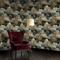 thumbnail image 2 of Boho Peel and Stick Wallpaper Celestial Dance Antique Aesthetic Radiant Moons 23.6in x 9.8ft Self Adhesive Removable Wall Paper Renter Friendly Wall Covering for Kids Room Bedroom Nursery Cabinet, 2 of 8