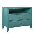 thumbnail image 1 of Her Majesty 2 Drawer Nightstand, Lavender, 1 of 8
