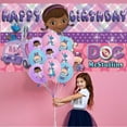 thumbnail image 2 of Doc Mcstuffins Post Wall Decor Birthday Banner Backdrop Background Party Supplies Taspestry, 2 of 5