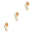 thumbnail image 4 of Minnieouse Anillo de nariz geométrico Anillos circulares en forma de U Cruce Clip ajustable Cuerpo de moda Mujeres Regalo Casual Type-03 Type1 NO1, 4 of 6