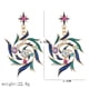 thumbnail image 5 of Pendientes nuevos con diamantes y aceite de temperamento femenino exagerado Xihbxyly Ofertas Prime, 5 of 5