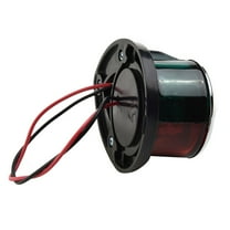 Bow Led Navigation Sailing Light Marine Boat Plastic Red Green W/Chrome Housing