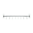 thumbnail image 2 of Estante de almacenamiento de acero inoxidable para pared, organizador con ganchos para colgar, para baño y cocina (8 ganchos), 2 of 10