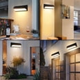 thumbnail image 4 of Outdoor Wall Light With Motion Sensor, Modern Outdoor Wall Light, Waterproof Led Outdoor Light Fixture For Terrace, Garden, Pathway, Patio, Villa, Corridor, 4 of 5