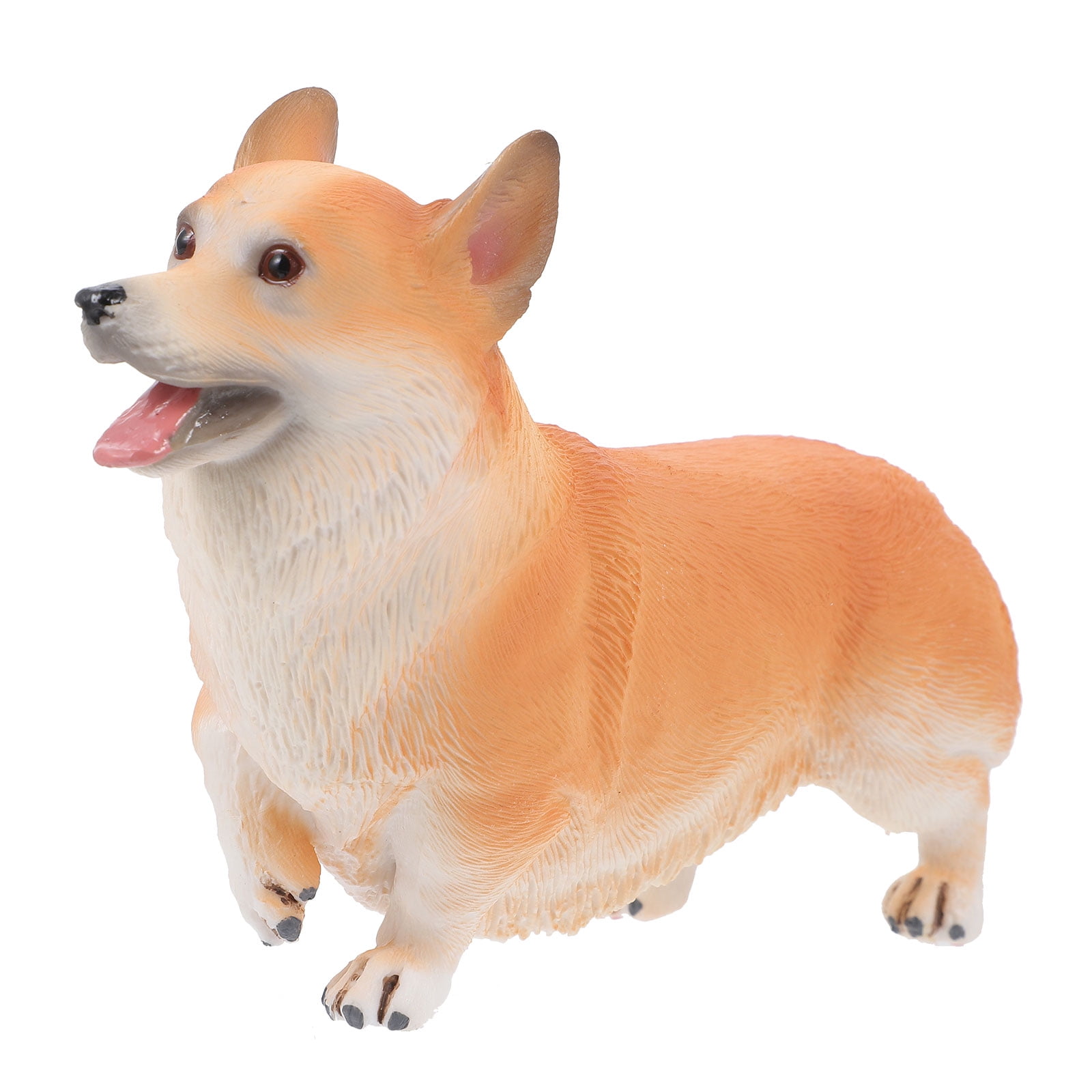 1pc Adorable Model Simulation Puppy Toy Plastic Fake Dog Dolls