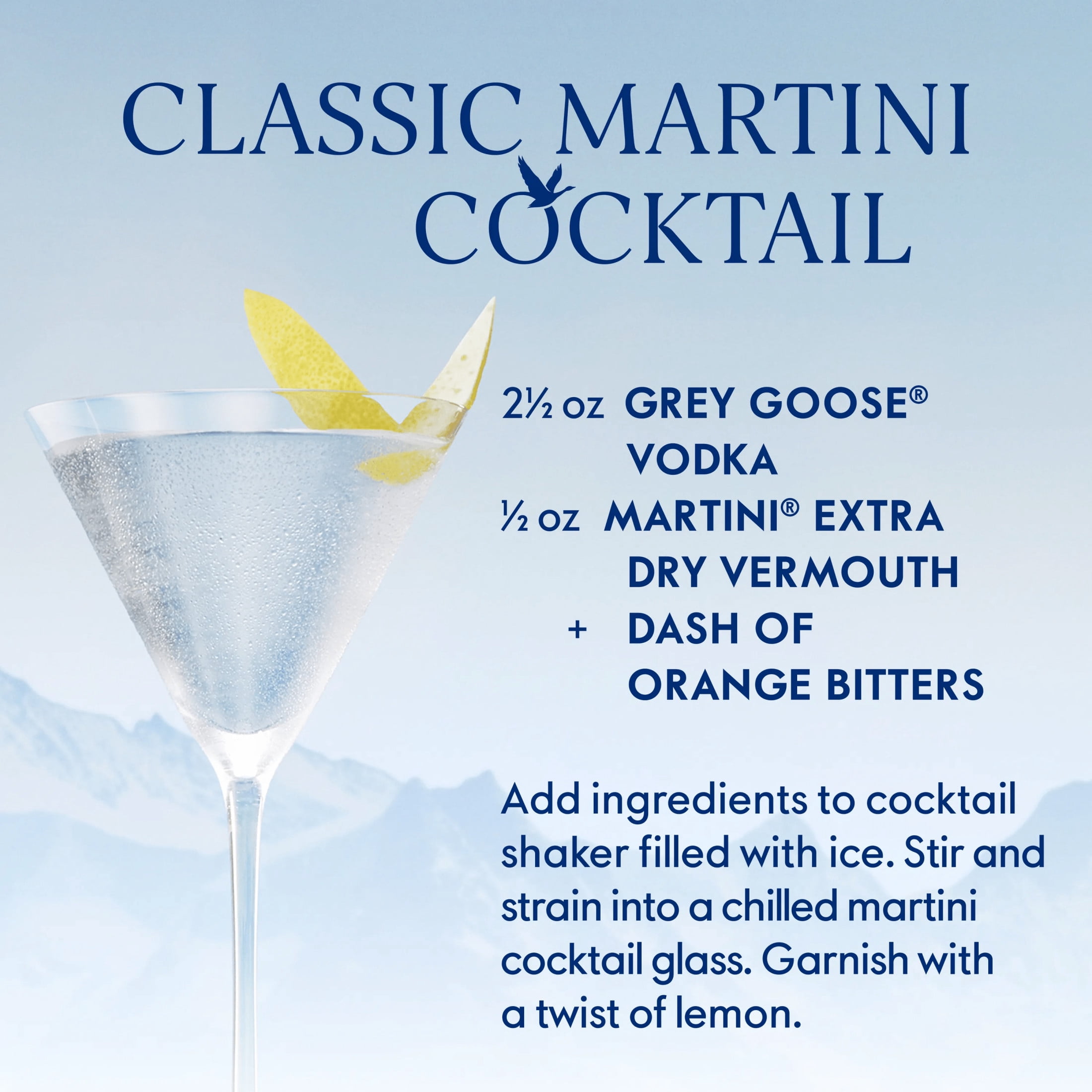 GREY GOOSE Vodka, 750 mL Bottle, ABV 40%