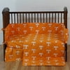 College Covers Tennessee 5 Pc Baby Crib Logo Bedding Set