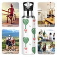 thumbnail image 5 of Love Trees Hearts Sports Bottle with Straw Stainless Steel Water Jug Portable Thermal Cup Leak-proof 1000ML, 5 of 9