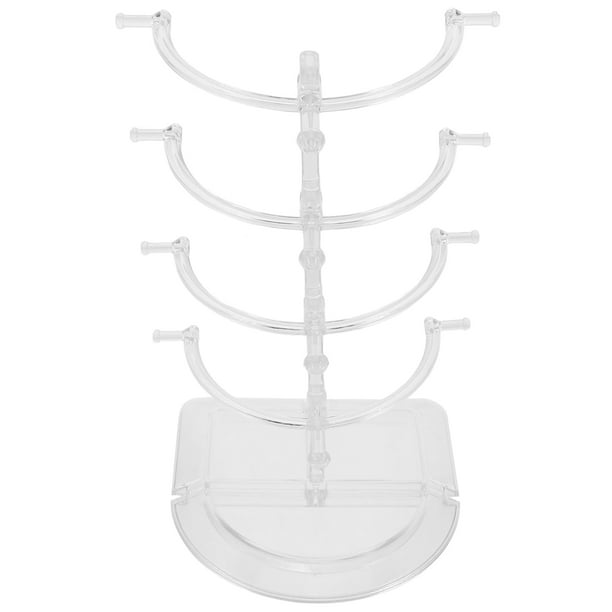 Estante organizador de exhibición de marcos de gafas de sol de acrílico, soporte para múltiples gafas, soporte transparente para gafas de sol, soporte para escritorio y encimera