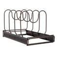 thumbnail image 1 of Sonew Kitchen Cabinet Pan Pot Lid Organizer Rack, Expandable and Adjustable Compartments, 1 of 9