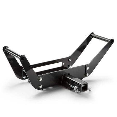 - Bumper Hitch Receiver Winch Mount Mounting Plate - by Driver Recovery Products