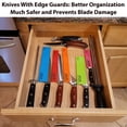thumbnail image 5 of Ergo Chef 5pcKnife Edge Guard Set Multicolored Multi-sized, Chef knife, Santoku, Bread, Utility, Paring knives, 5 of 6