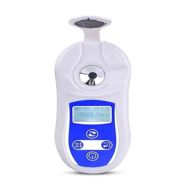 Digital Refractometer Meter Digital Refractive Index Refractometer 0-53% Sugar In Wine Concentration ,High Precision Measurement