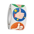 thumbnail image 3 of 500 piezas de pegatinas motivacionales DIY Thumbs up Sticker pegatinas de mentalidad de crecimiento calcomanías redondas manualidades lindo para 1 pulgada de diámetro Macarena Recompensa Pegatina, 3 of 8