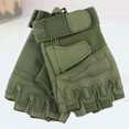 thumbnail image 3 of BRIGHTFUFU 1 par de guantes para exteriores, guantes de medio dedo, guantes deportivos para montar, guantes de mano, guantes de ciclismo para hombres (color aleatorio, talla XL), 3 of 7