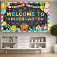 thumbnail image 6 of Polyester Welcome Banner Classroom Decoration Colorful Design School Party for Kindergarten Classroom Back to School Kids Event, 6 of 6