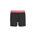 thumbnail image 6 of Wonder Nation Girls Kid Tough Knit Shorts, 3-Pack, Sizes 4-18 & Plus, 6 of 7