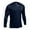 Midnight Navy, variant on Under Armour Men's Locker 2.0 Long Sleeve Shirt