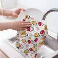 thumbnail image 6 of Sikiie Tulips Flowers Waffle Weave Kitchen Dish Cloth,Super Absorbent Kitchen Dish Towels 16*26 Inches for Dish Rags Washing Dishes, Drying Dishes, 6 of 7