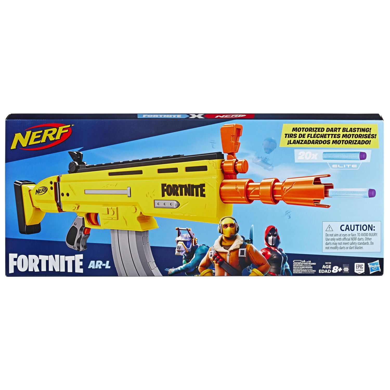 Nerf Fortnite AR-L トイガン Consumer Care Toys & Games, Collectibles & Playsets