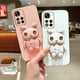 thumbnail image 2 of Funda con soporte plegable de conejo para Samsung Galaxy, carcasa con revestimiento para teléfono Samsung Galaxy S21, S20 FE, Note 20, 10 Pro, S23, S22 Ultra, S10 Plus Lite, 2 of 4
