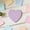 Purple, variant on Shapes Sticky Notes,Heart Shape,Fluorescent Collection,Self-Stick Notes 53 sheets of paper