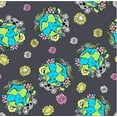 thumbnail image 5 of Green Town Scrubs for Women V-Neck Scrub Top - Print Tops, 3 Pockets, Easy Care Uniforms, 5 of 6