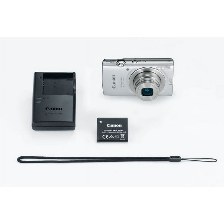 Canon Powershot Elph 180 Digital Photo Compact Point Silver