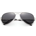 thumbnail image 3 of Polarized Aviator Sunglasses Mirrored Lens Classic Aviator Polarized Sunglasses Small, 3 of 3