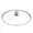 Silver, variant on Tempered Glass Lid for 10 inch Pan and Pot, Clatine Replacement Cover with Black Knob Stainless Steel Rim for 10 inch Cookware, Skillets, Cast Iron, Cast Alluminium Pans, 26CM