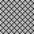 thumbnail image 1 of Ahgly Company Machine Washable Indoor Square Transitional Dark Gray Black Area Rugs, 5' Square, 1 of 7