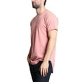 thumbnail image 2 of Victorious Men's Hipster Long Length Curved Hem T Shirt, Up To 5X, 2 of 8