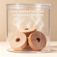 thumbnail image 4 of QARUN Cedar Blocks for Clothes Storage - 24 Pcs 100% Natural Cedar Rings | Wardrobe & Drawer Freshener for Closet Storage, 4 of 6