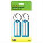 Hy-Ko Key Id Tag Plastic Card / 2 Pack of 5