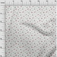 thumbnail image 2 of oneOone Cotton Silk Fabric Leaves & Flower Floral Print Fabric BTY 42 Inch Wide, 2 of 4