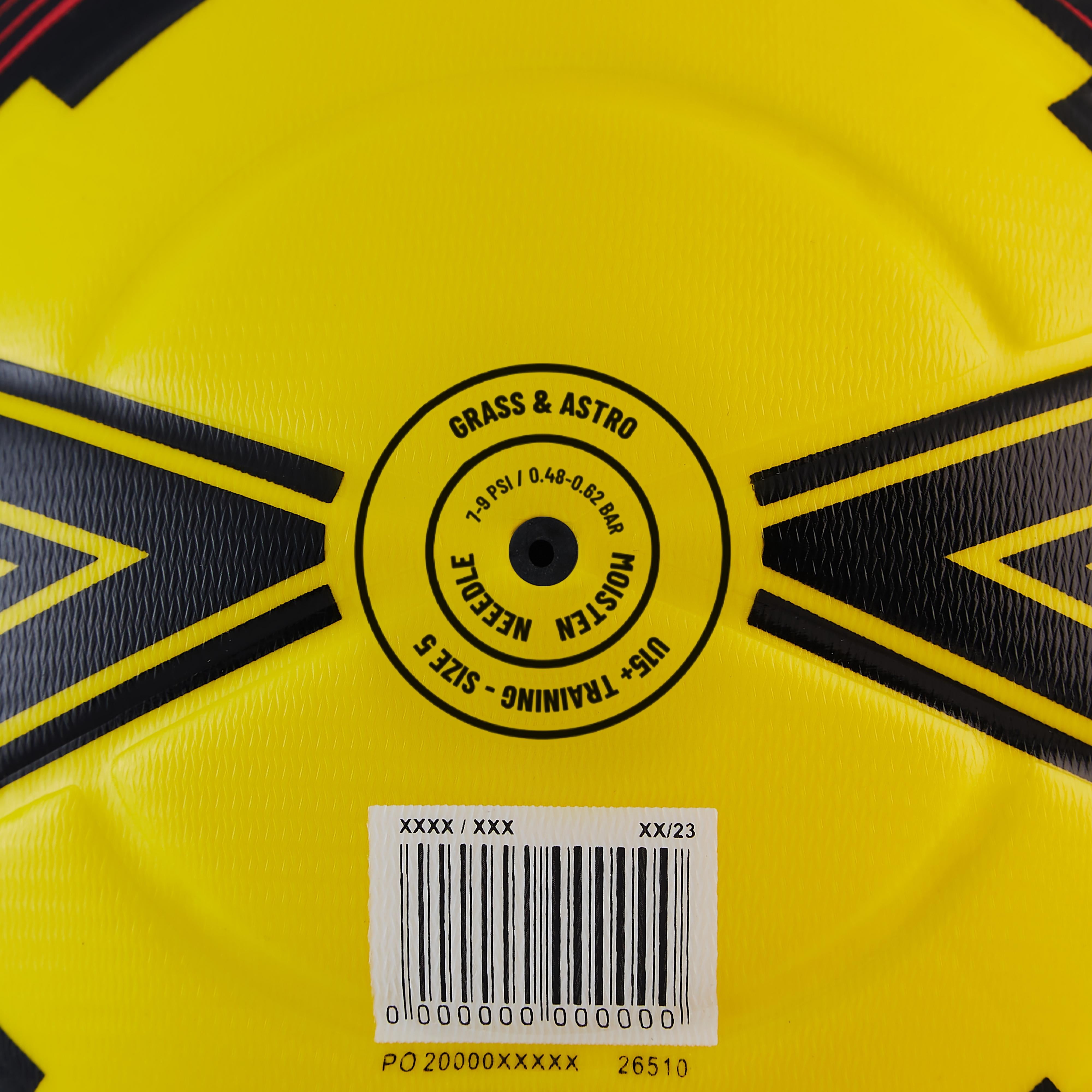 Mitre Impel One Training Soccer Ball – Durable 6-Panel Construction – Soft-Touch Foam & Hyperflow Grooves – for Grass or AstroTurf – Sizes 3,4,5