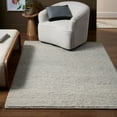 thumbnail image 2 of TOWN & COUNTRY TERRA Olea Bubble Texture Handcrafted 100% Wool Area Rug, Beige, 5'x7’, 2 of 9