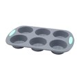 thumbnail image 2 of Silicone Donut Pan, Nonstick Silicone Muffin Pan, Heat Resistant Kitchen Oven Baking Cup, Dishwasher Safe and Microwave Safe, 2 of 4