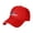 Red, variant on Montclair State University Logo Sandwich Cap Unisex Classic Baseball Capunisex Adjustable Casquette Dad Hat