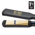 thumbnail image 2 of hot tools professional 24k gold 3-in-1 crimper & flat iron combo, 1 ?, 1 ct., 2 of 3