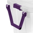 Sterilite 160 Qt. Wheeled Storage Box Plastic, Sweet Plum