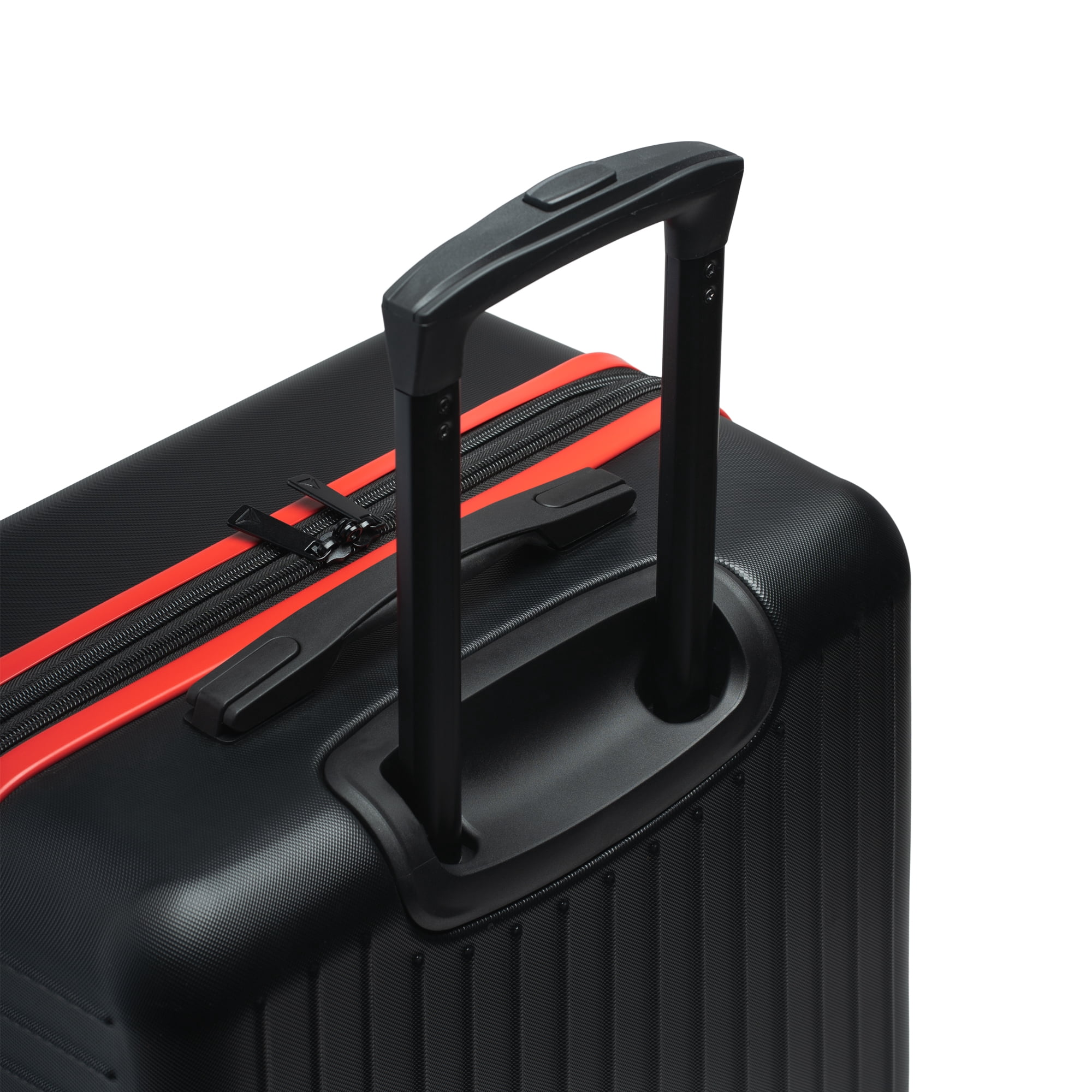 Reebok 30” Unisex 3-Piece Hardside Luggage Set, Black