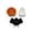 A004- Style D, variant on Halloween Pie Baking Mold, Halloween Bat Shaped Non-Stick, 1 Piece Reusable Plastic Mold, For Homemade Fruit Pie Cake Dessert Halloween Party Holiday Baking Supplies