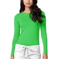 thumbnail image 3 of Adar Underscrubs for Women Multi Color 2 Pack - Long Sleeve Underscrub Comfort Tee, 3 of 5